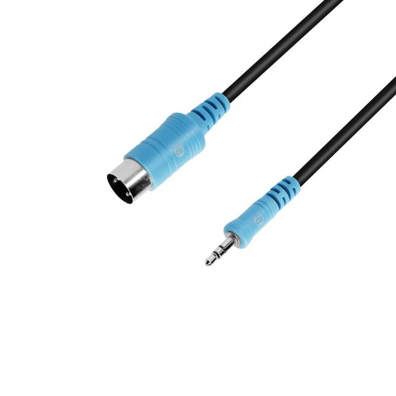 Adam Hall Cables 3 STAR B WMIDI 0060 - Kabel TRS Midi (typ A) 3,5 mm jack TRS do Midi 5-pin, 0,6 m